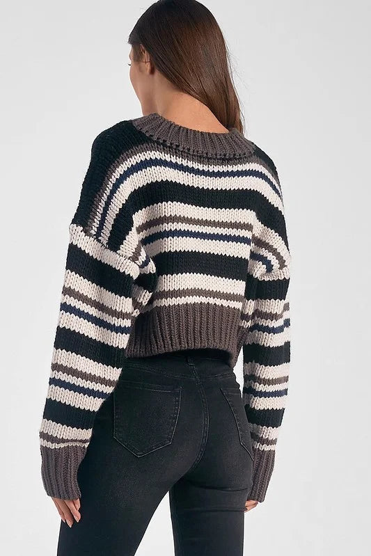 Modern Stripes Sweater