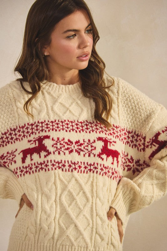 Reindeer Games Sweater