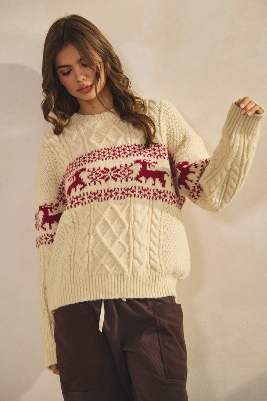 Reindeer Games Sweater