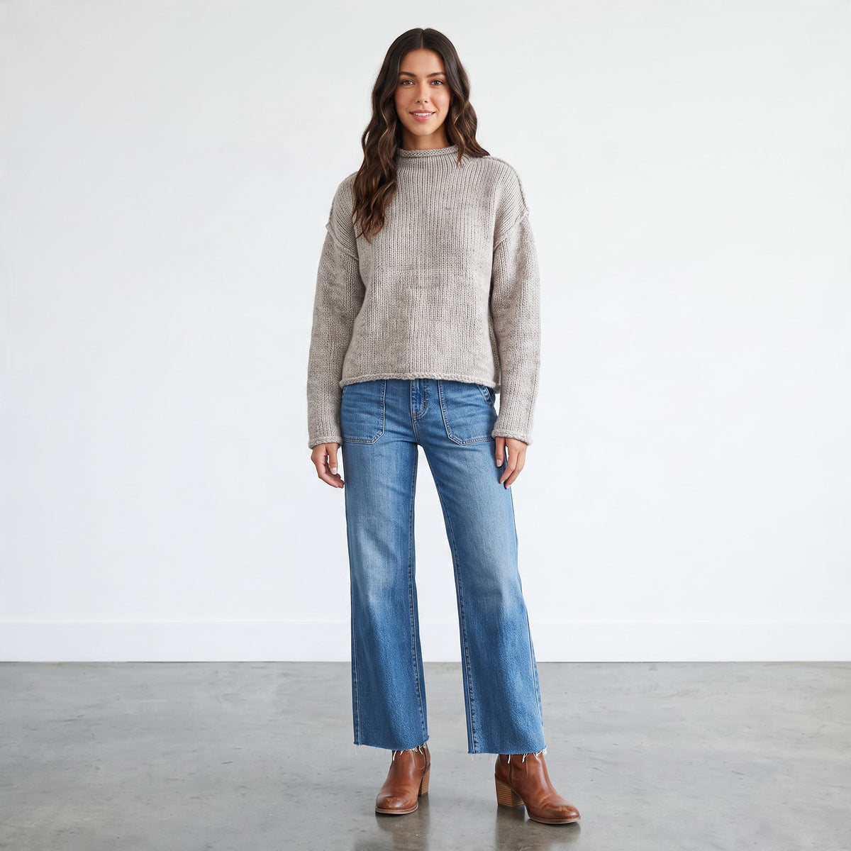 The Maplewood Textured Knit Sweater