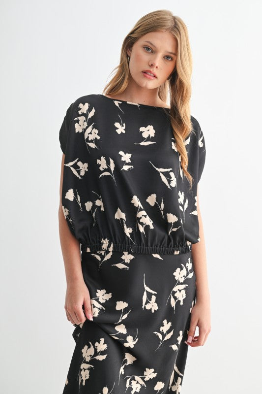 Shadow Bloom Top