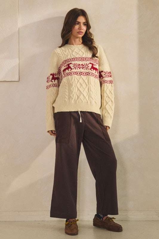 Reindeer Games Sweater