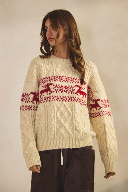 Reindeer Games Sweater