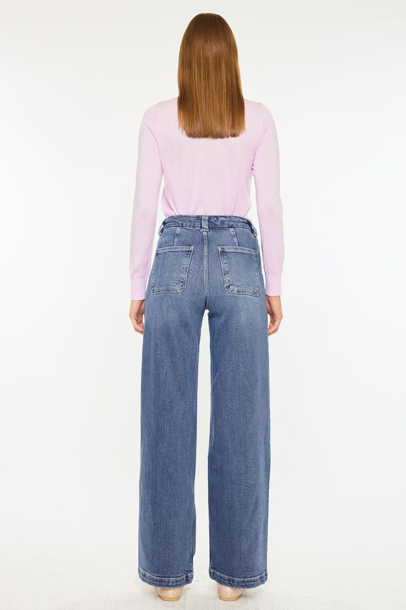 Vienna High Wide Leg Jeans