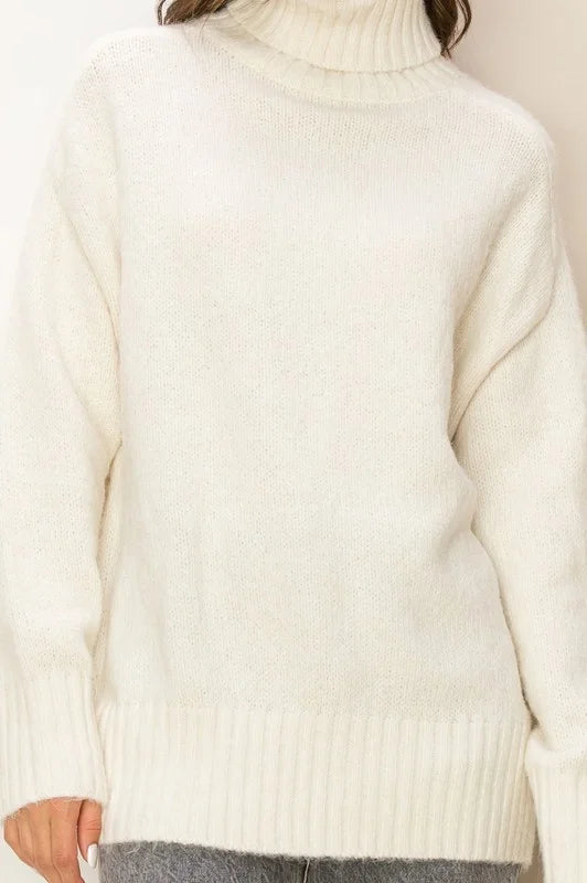 Casual Magic Turtleneck Pullover Sweater