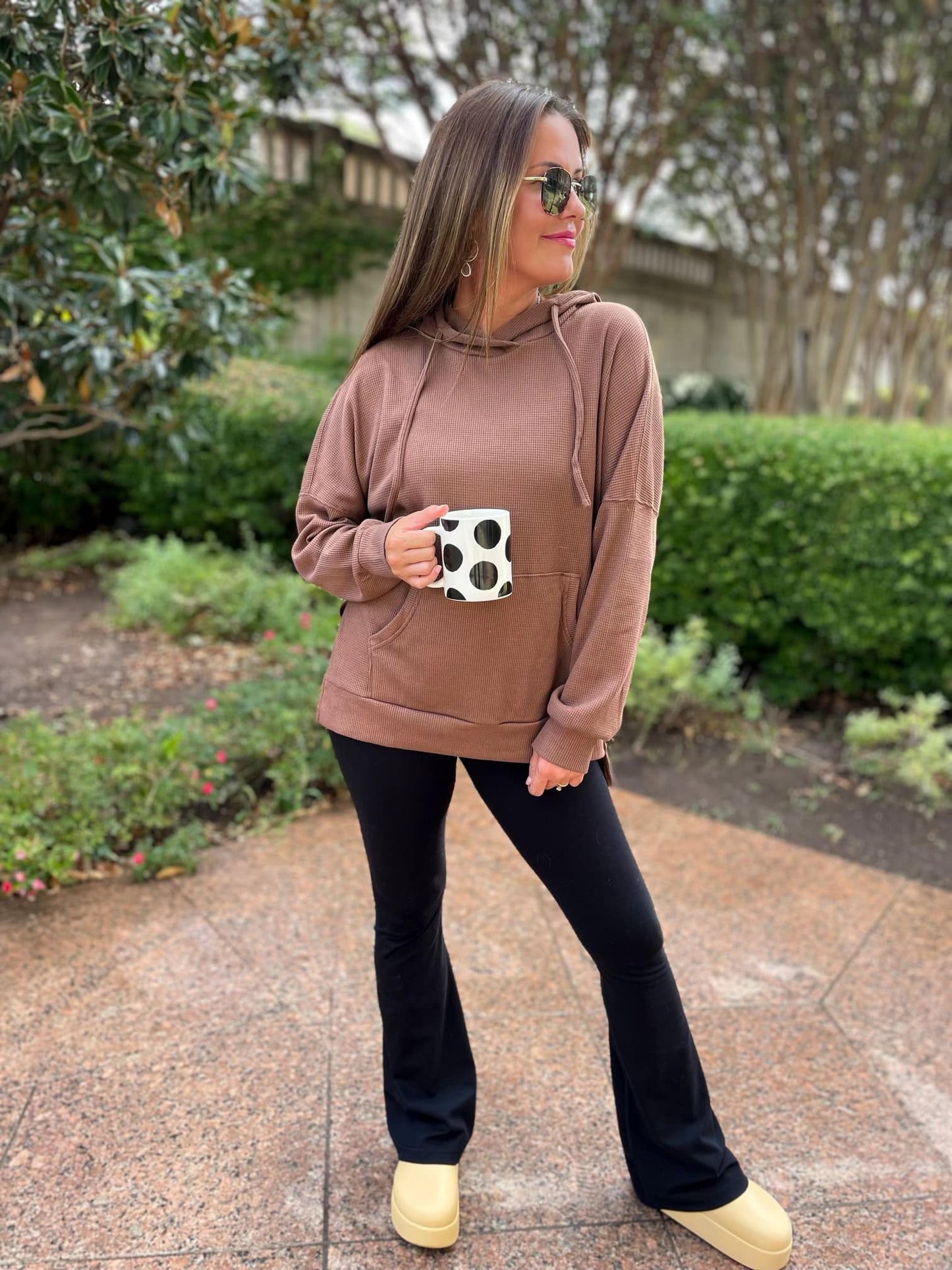 PREORDER: Best Selling Touch Of Fall Thermal Hoodie in Five Colors