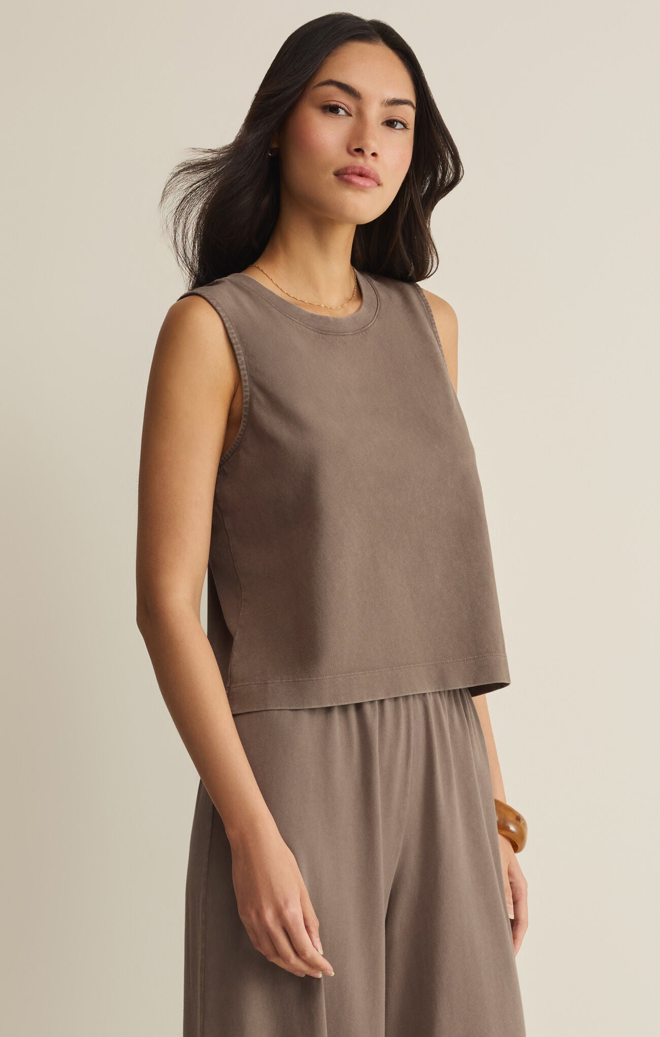 Sloane Jersey Muscle Tank