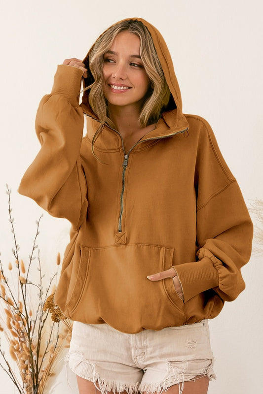 Saturday Half Zip Hoodie