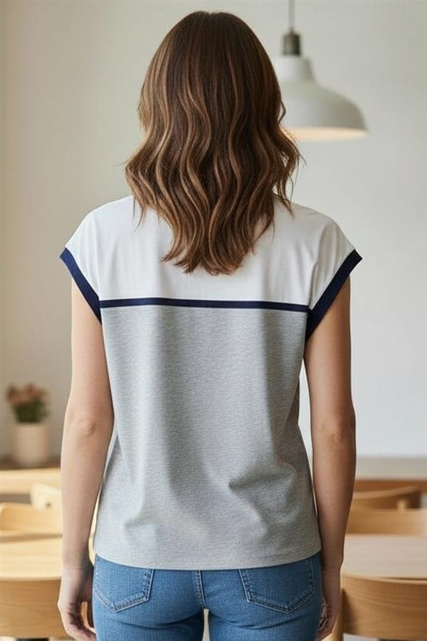 The Weekend Colorblock Terry Top