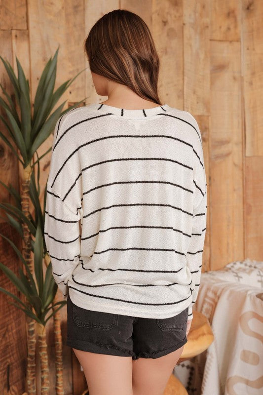 Stripe Savvy Top