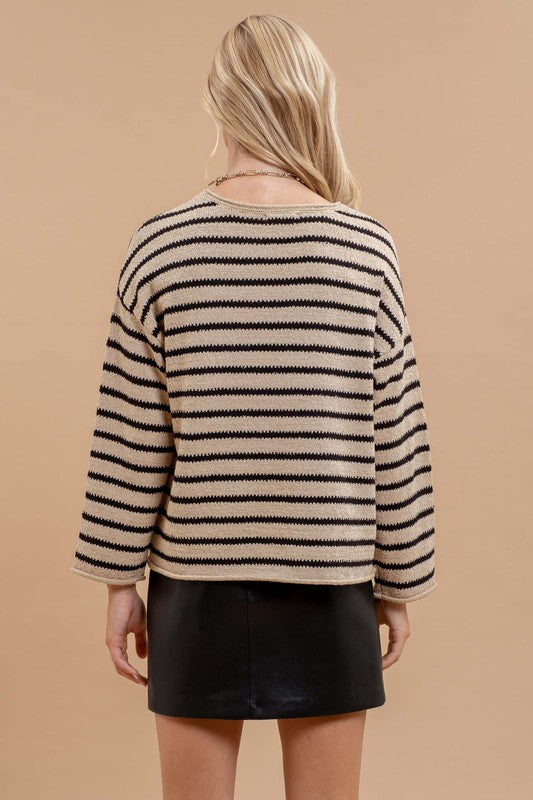 Back In The City Stripes Top