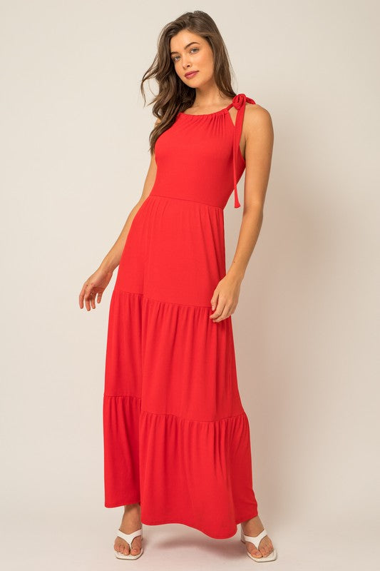 Scarlet Dream Maxi Dress