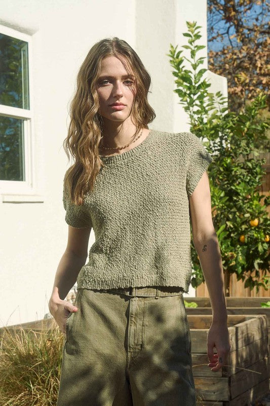 Olive Essence Sweater
