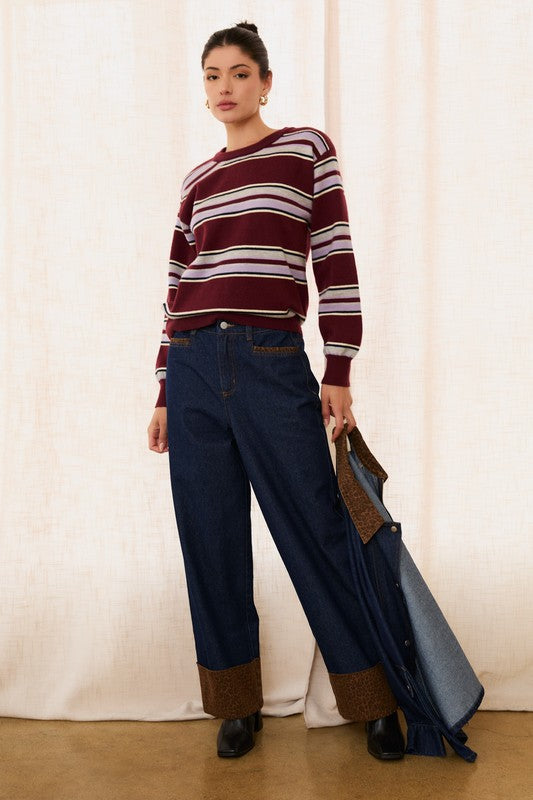 City Stripes Sweater