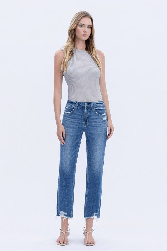 Romantic Straght Leg Jean