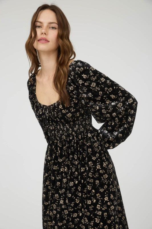 Romantic Elegance Midi Dress