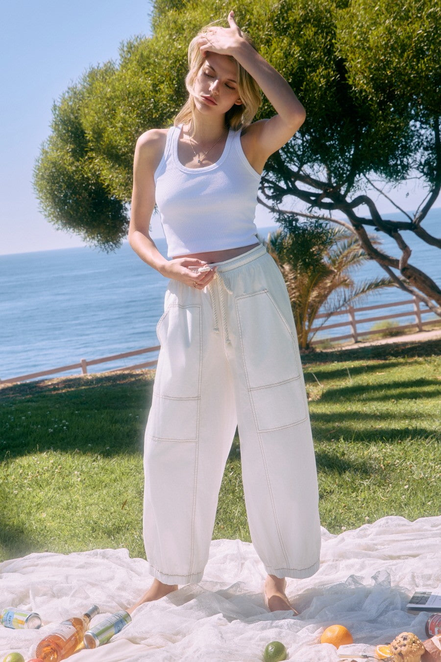 The Willow Breeze Cotton Pants