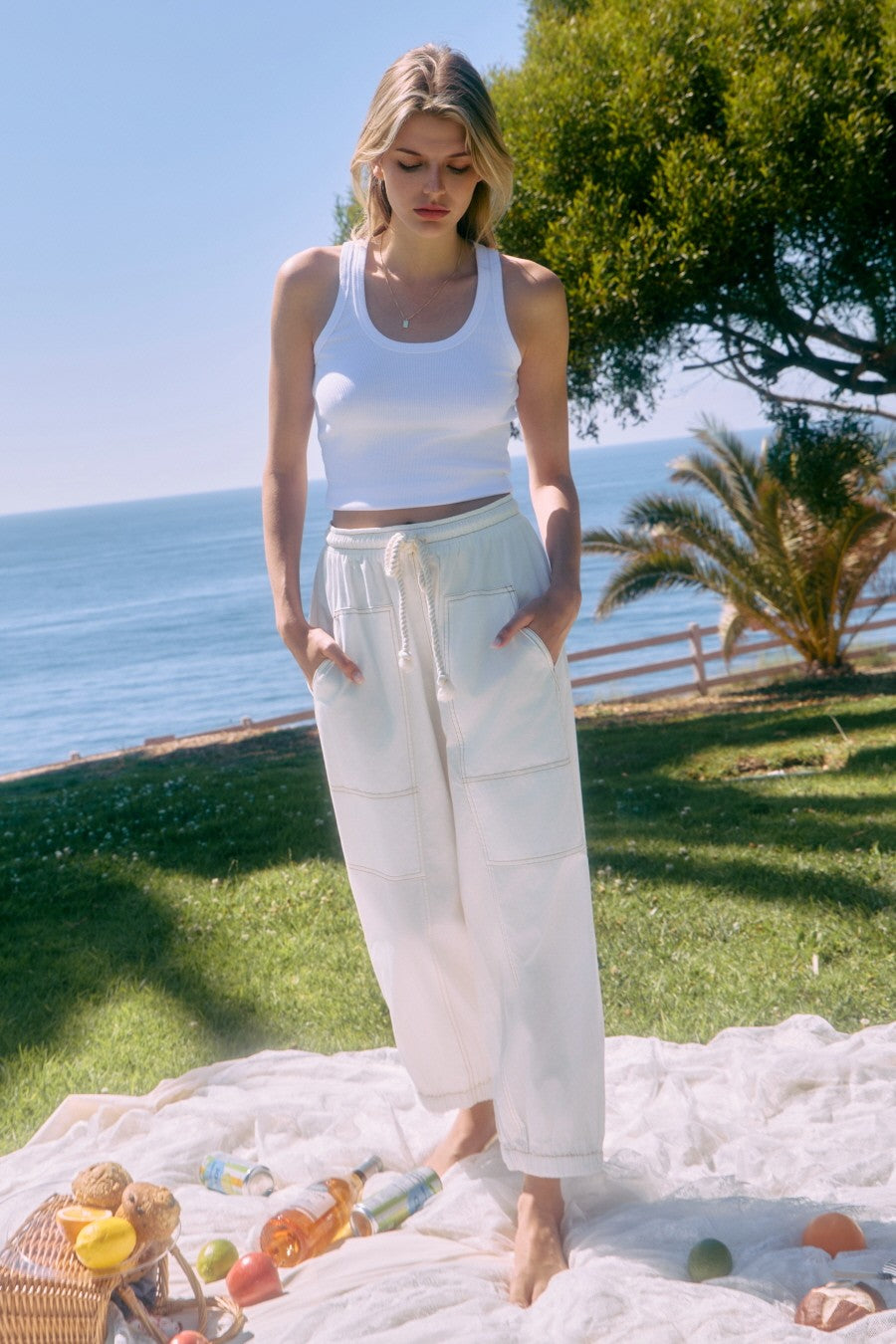 The Willow Breeze Cotton Pants