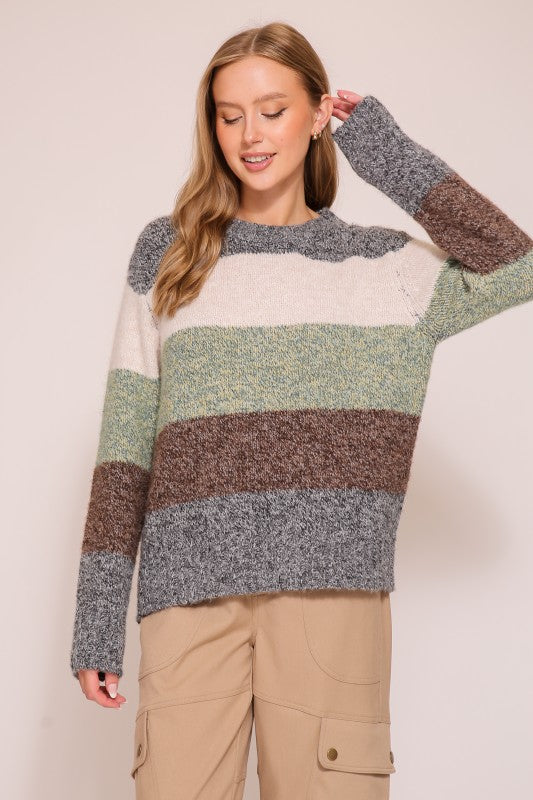 The Soft Luxe Stripe Sweater