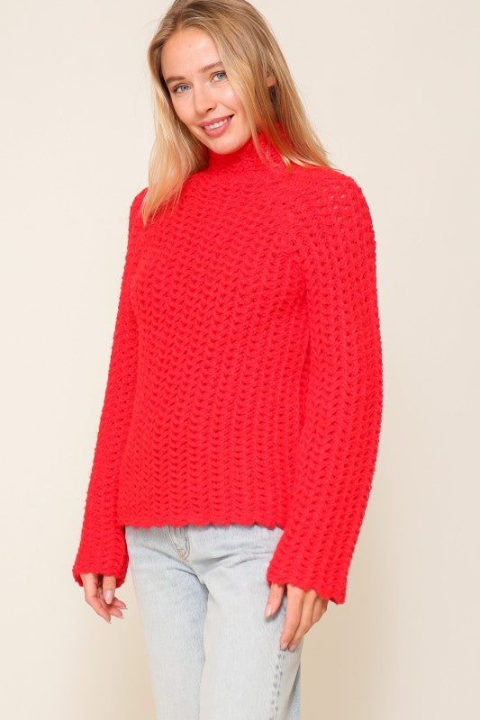 The Statement Mock Neck