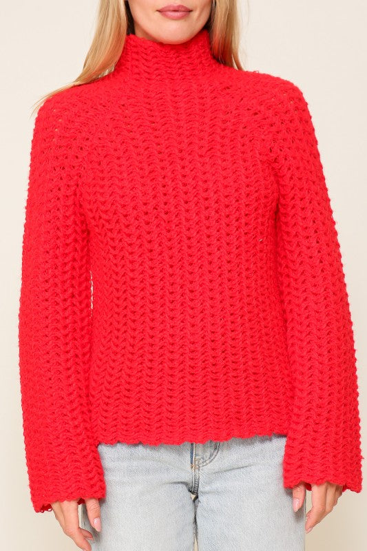 The Statement Mock Neck