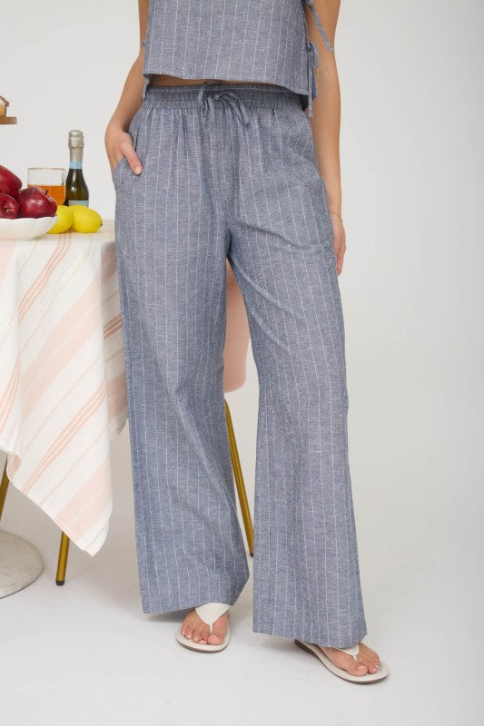The Coastal Stripe Pants