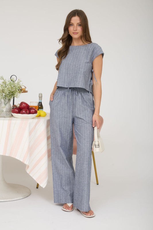 The Coastal Stripe Pants