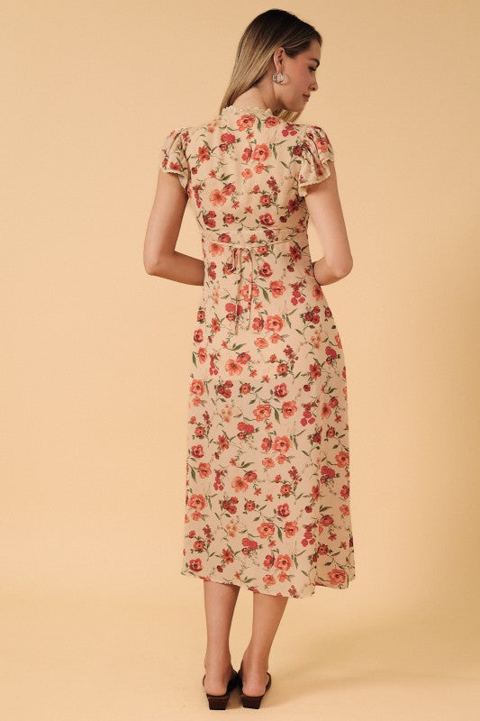 The Willow Grace Lace Midi Dress