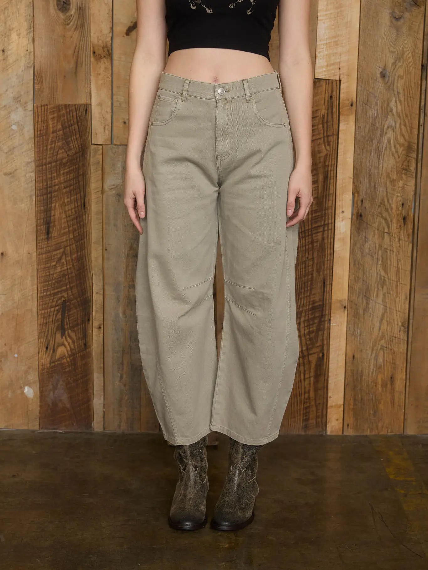 Street Style Crop Pants