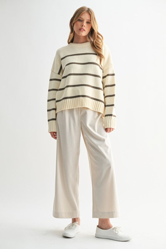 Downtown Striped Sweater
