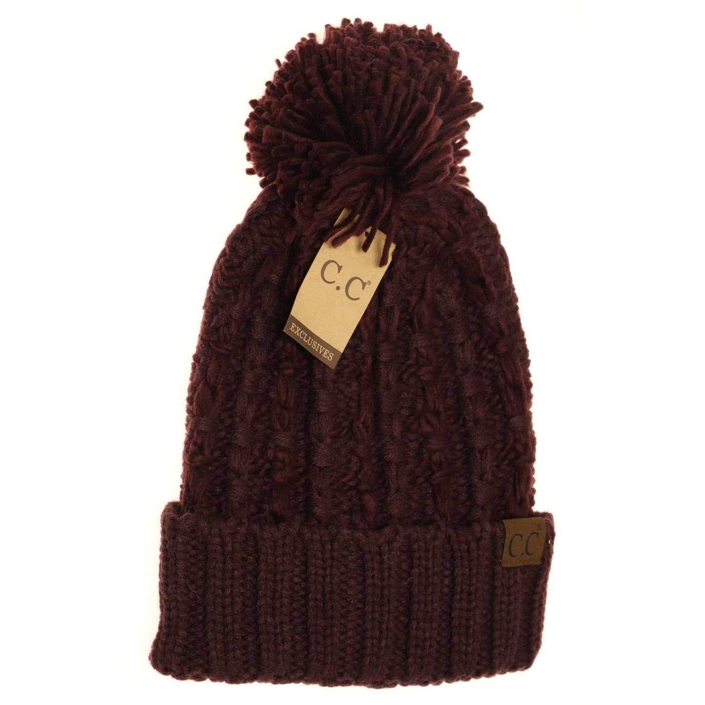 Slipstitch Pom Beanie HAT889