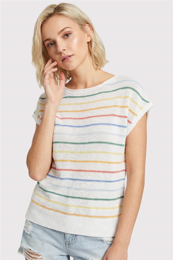 Sunset Stripe Sweater