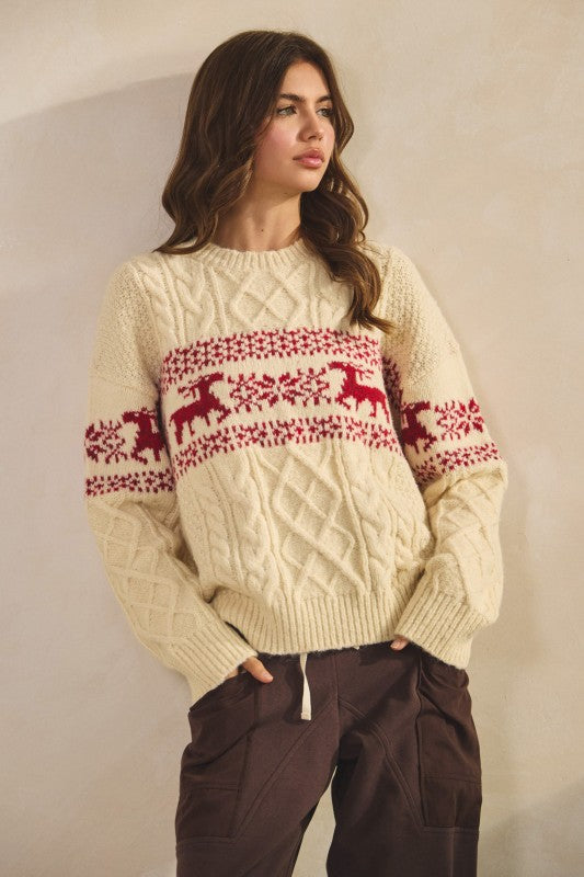 Reindeer Games Sweater