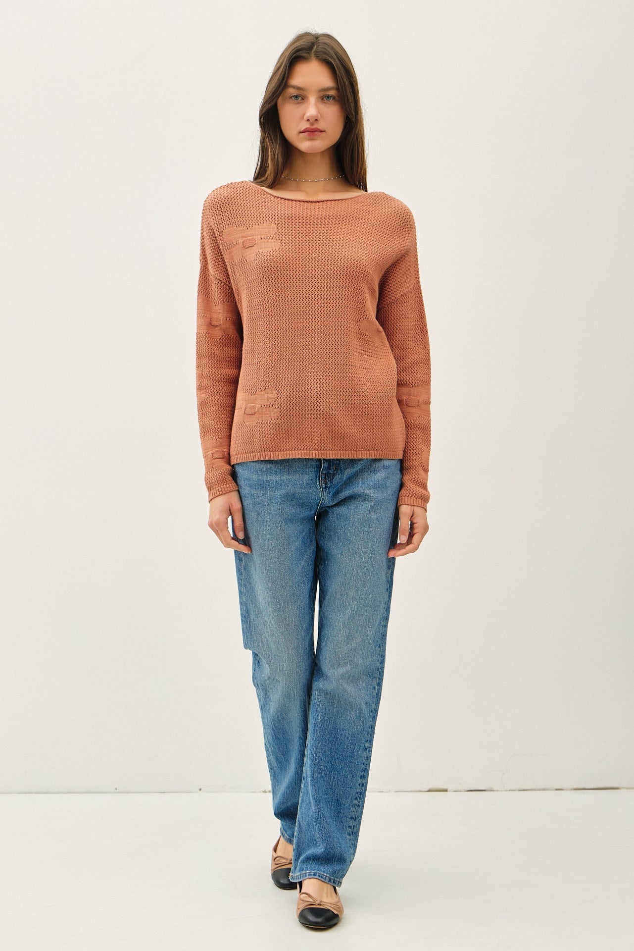 Lacy Blooms Sweater