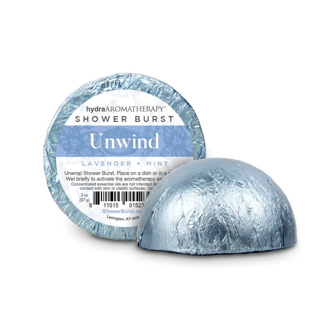 Shower Burst® Tablet in Unwind