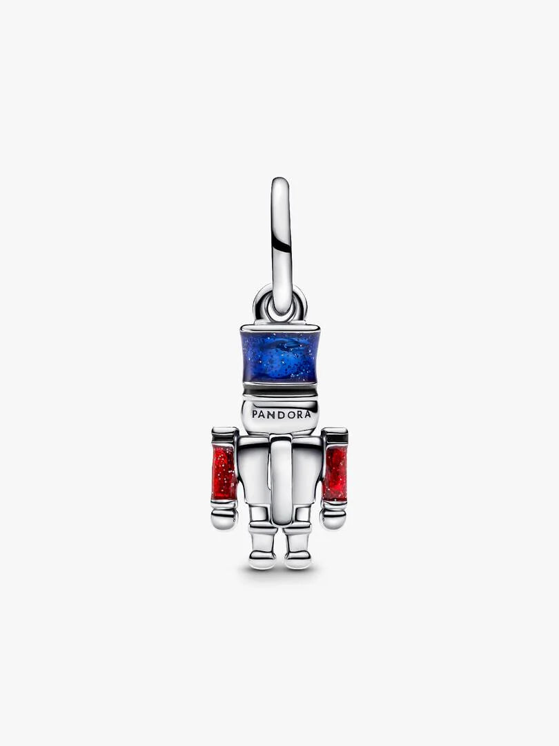 Moveable Nutcracker Dangle Charm Sterling silver