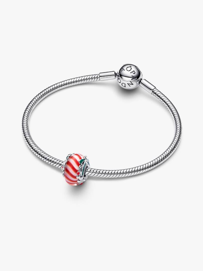 Candy Murano Glass Charm Sterling silver
