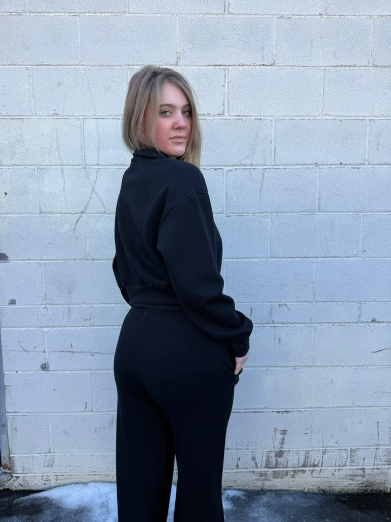 Downtown Half Zip Sweatshirt