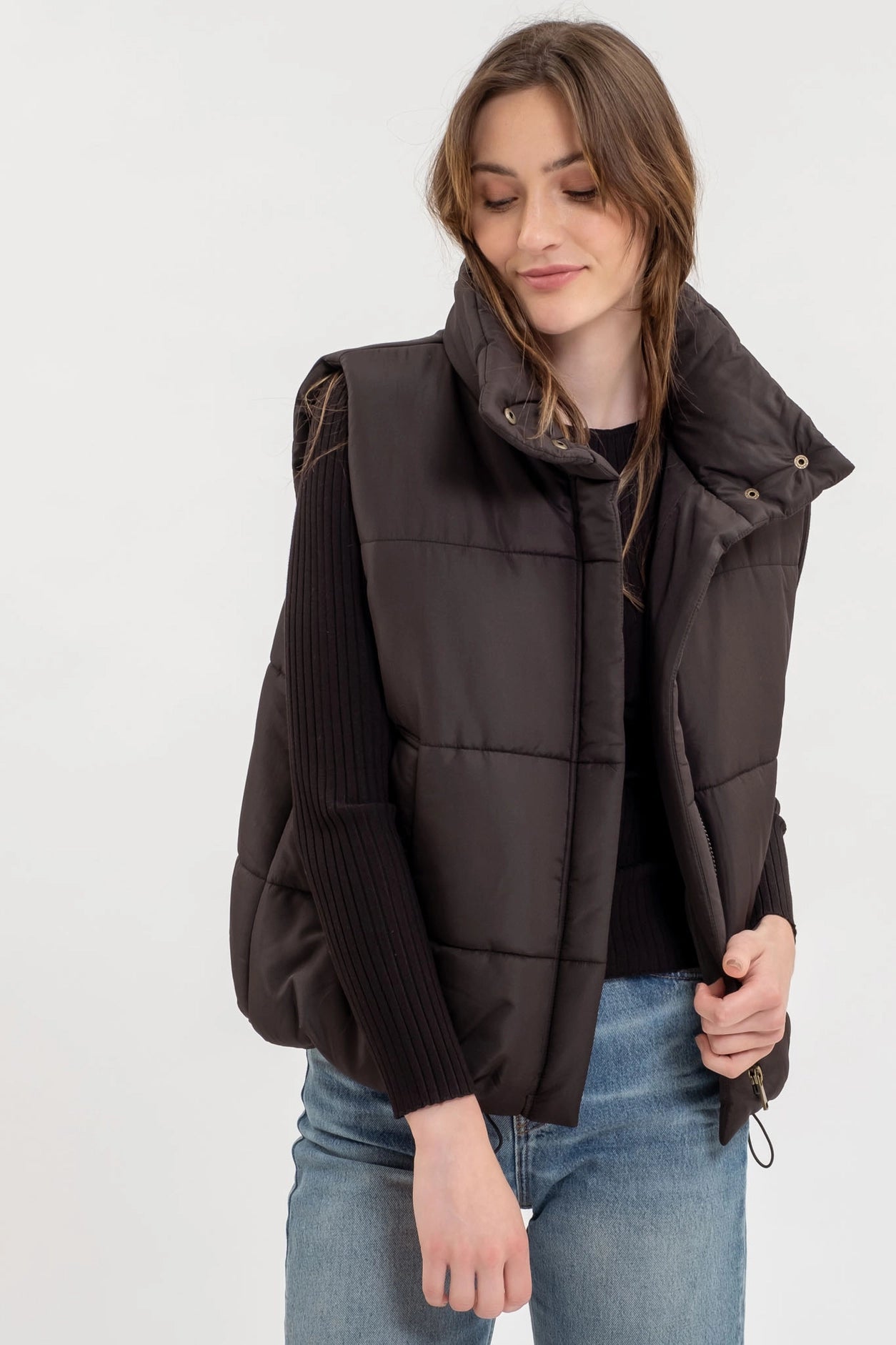 Eyes On Me Puffer Vest