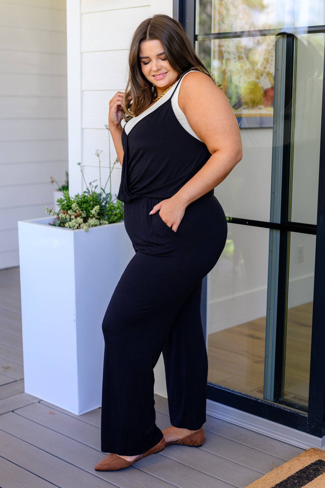 Completely Justified Jumpsuit in Black