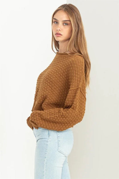 Leisure Time Long Sleeve Sweater