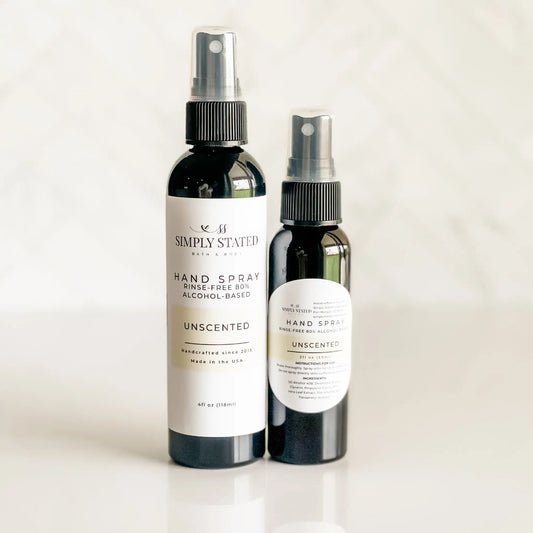 Unscented Hand Spray | Alcohol-Based Sanitizing Mist