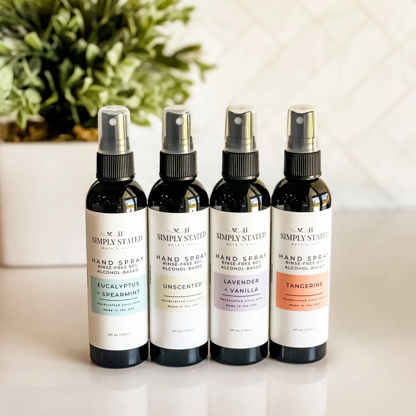 Lavender + Vanilla Hand Spray | Alcohol-Based Sanitizing Mist