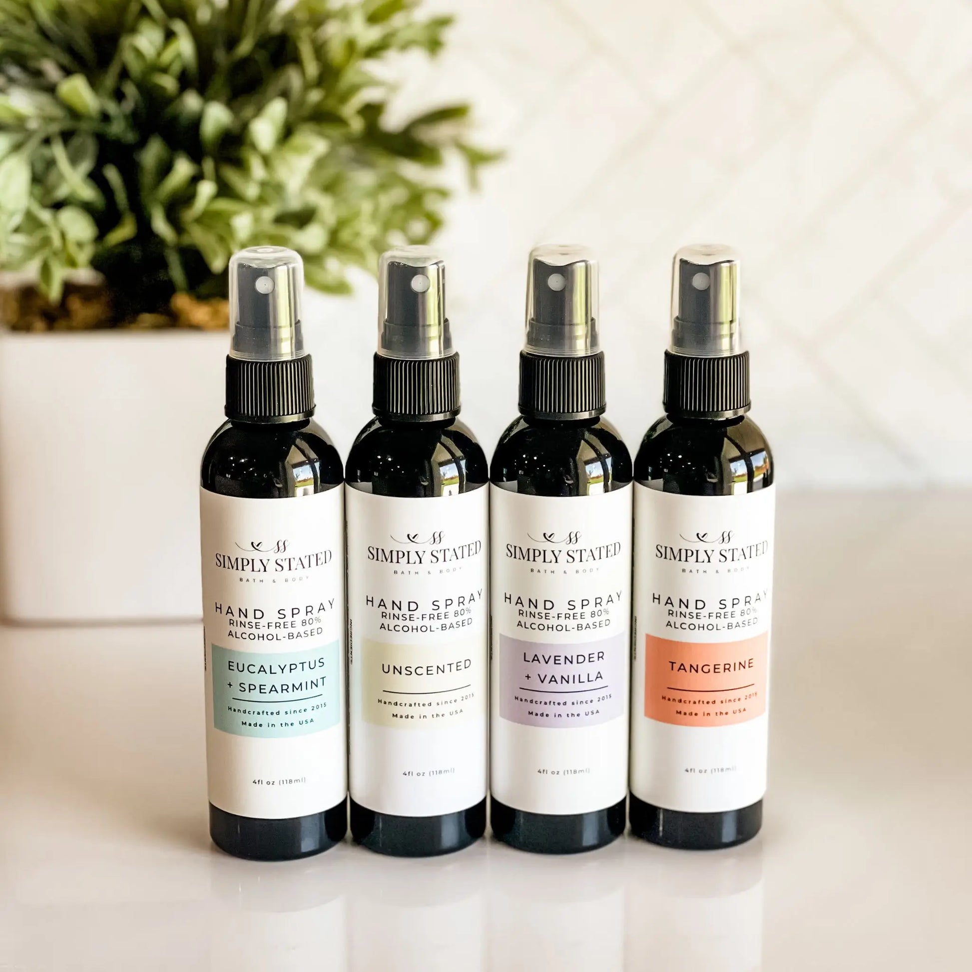 Lavender + Vanilla Hand Spray | Alcohol-Based Sanitizing Mist
