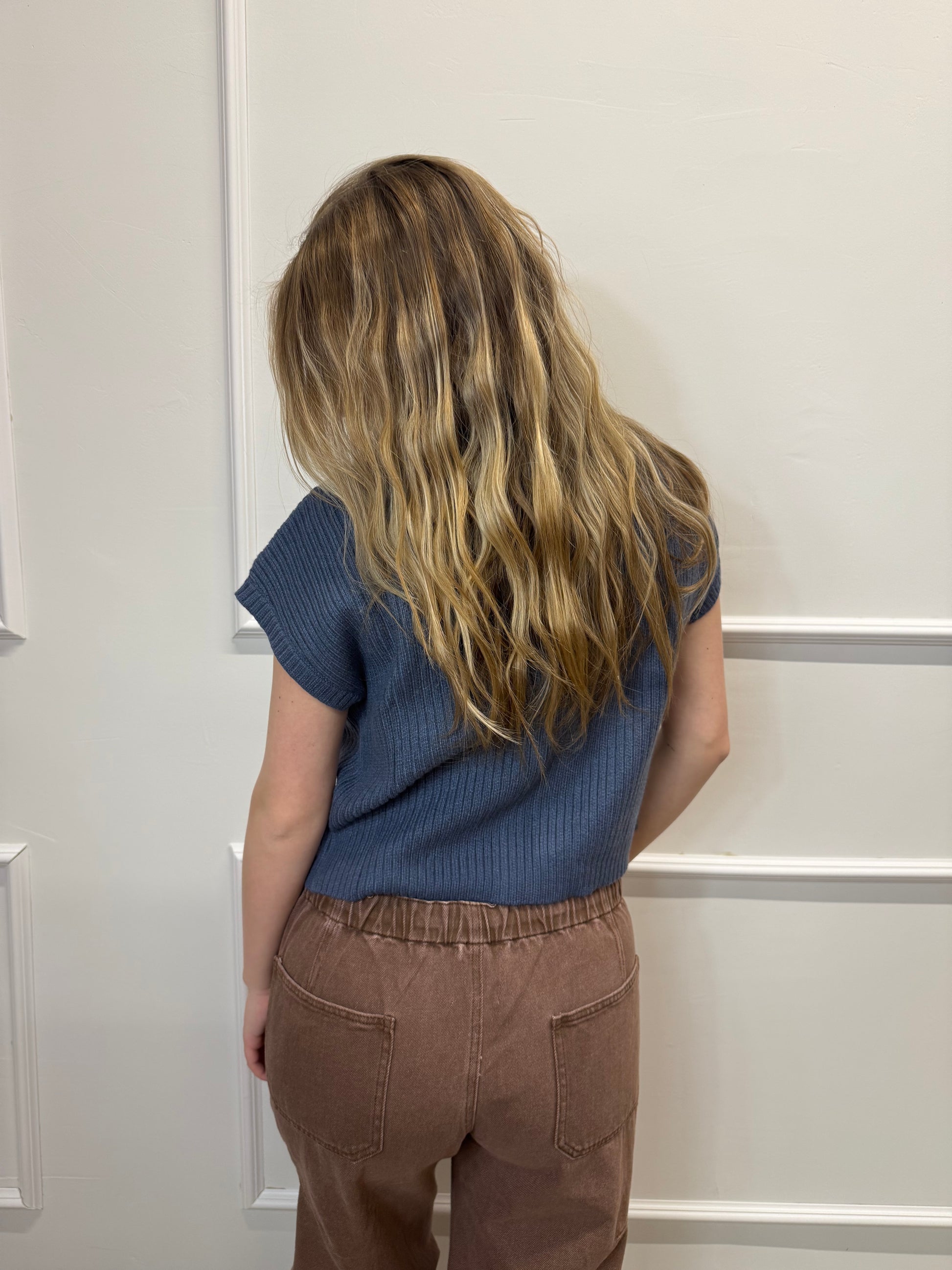 The Cozy Pocket Mock Neck Sweater