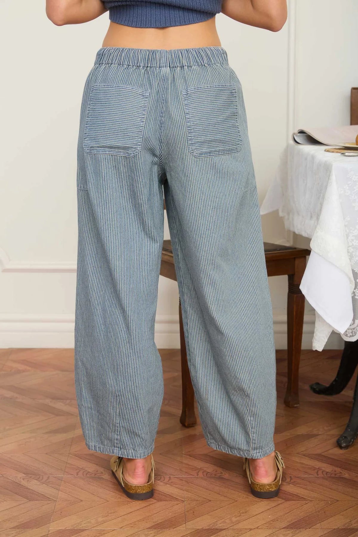 The Utility Chic Stripe Pant