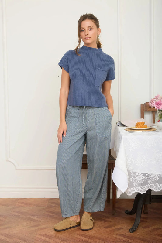 The Utility Chic Stripe Pant