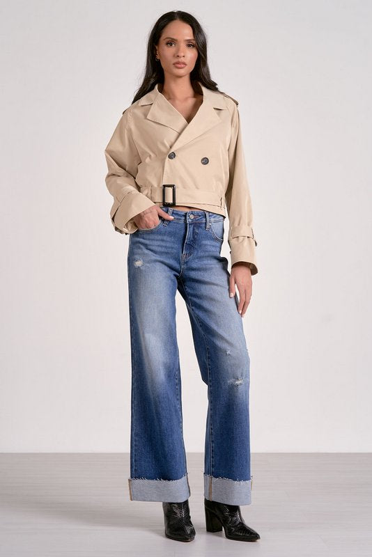 Dakota Cropped Trench