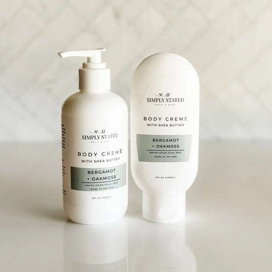 Bergamot + Oakmoss Men’s Body Creme
