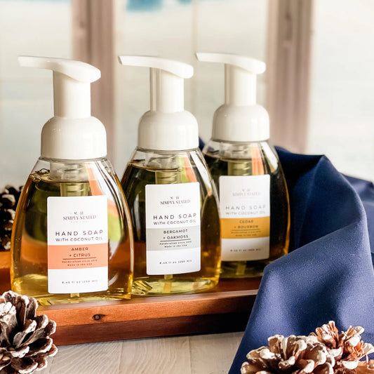 Men’s Foaming Hand Soap - Masculine Scents + Clean Ingredients